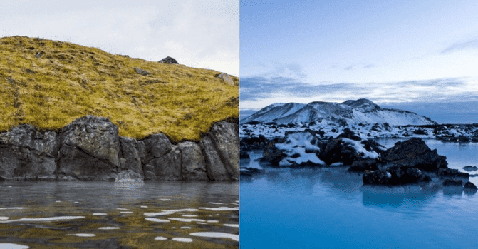 Blue Lagoon vs Sky Lagoon